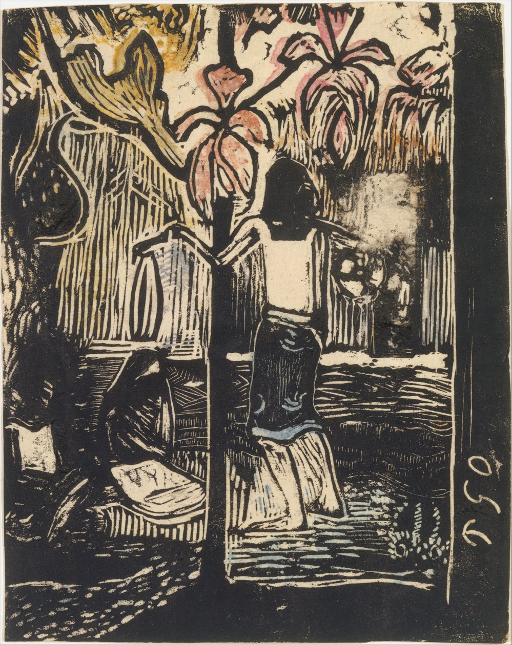 Illat Noa Noa, kis tömb, 1894-95., 1894-95. alkotó: Paul Gauguin