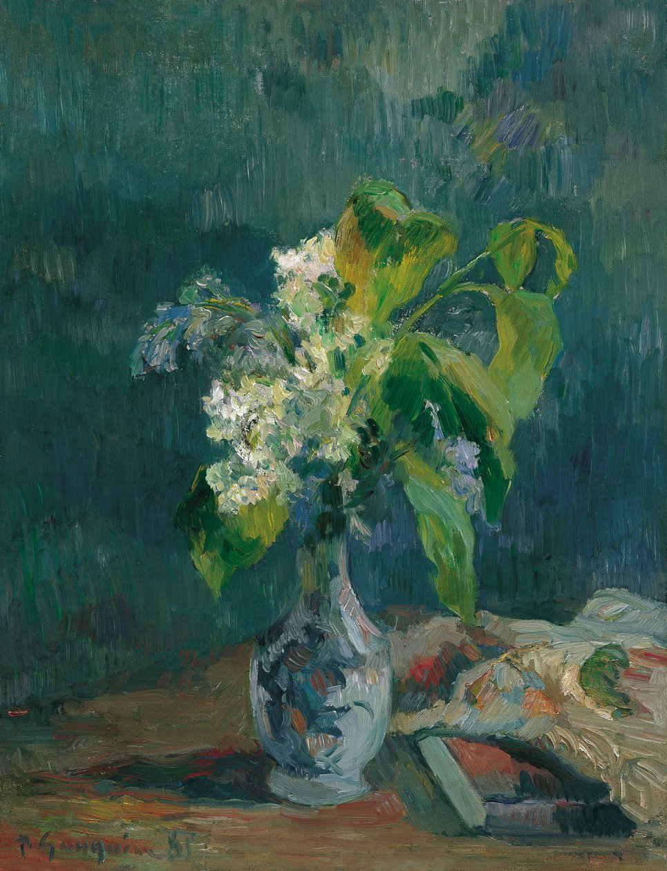 Francia: Bouquet de lilas Lilacsokrok alkotó: Paul Gauguin