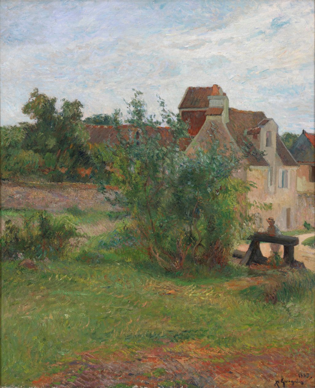 Francia: La Ferme de Busagny à Osny Busagny Farm, Osny alkotó: Paul Gauguin
