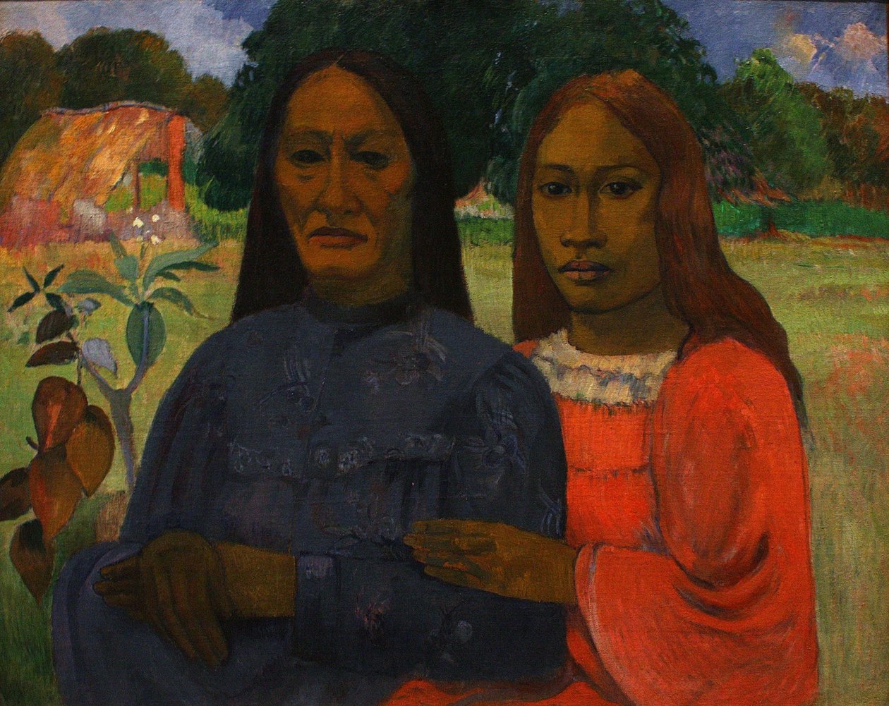 Franciául:  Mère et fille Anya és lánya alkotó: Paul Gauguin