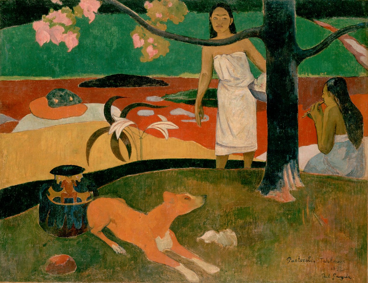 Francia: Pastorales Tahitiennes Pastorales tahitiennes alkotó: Paul Gauguin
