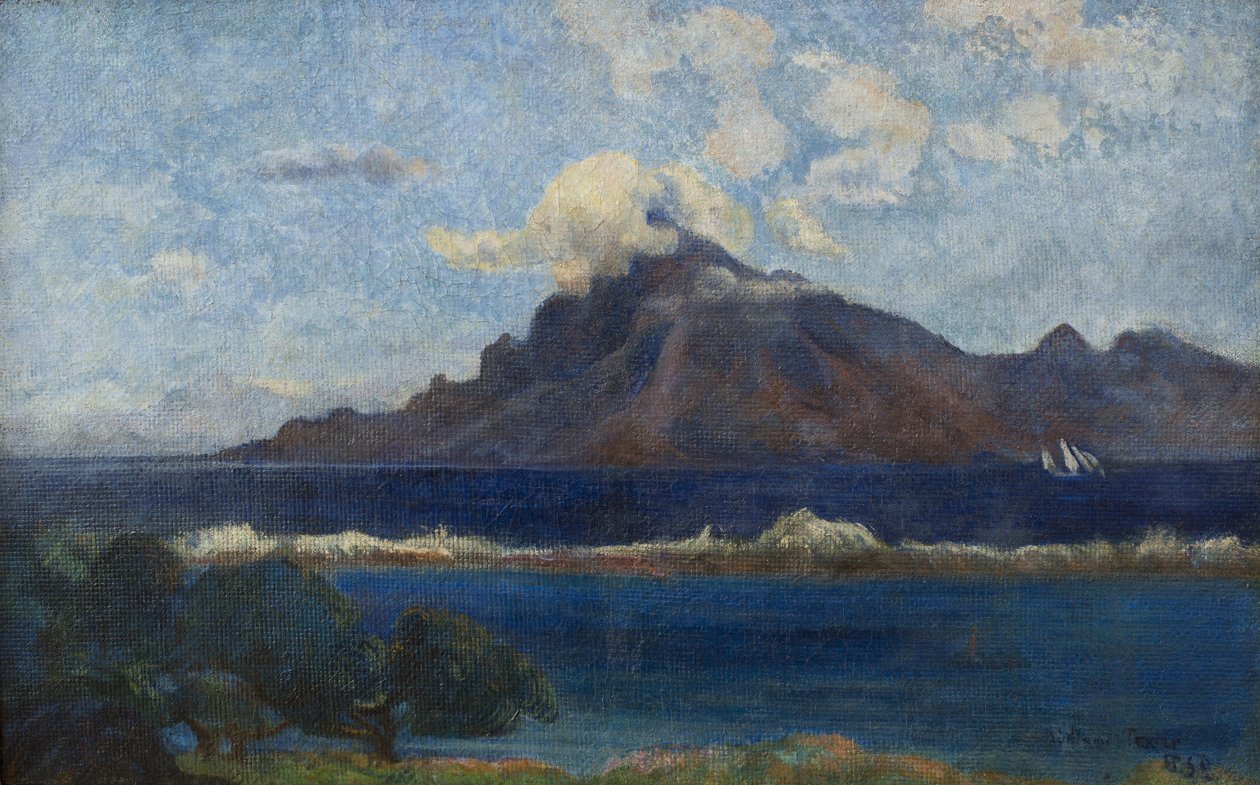 Francia: Paysage de Te vaa alkotó: Paul Gauguin