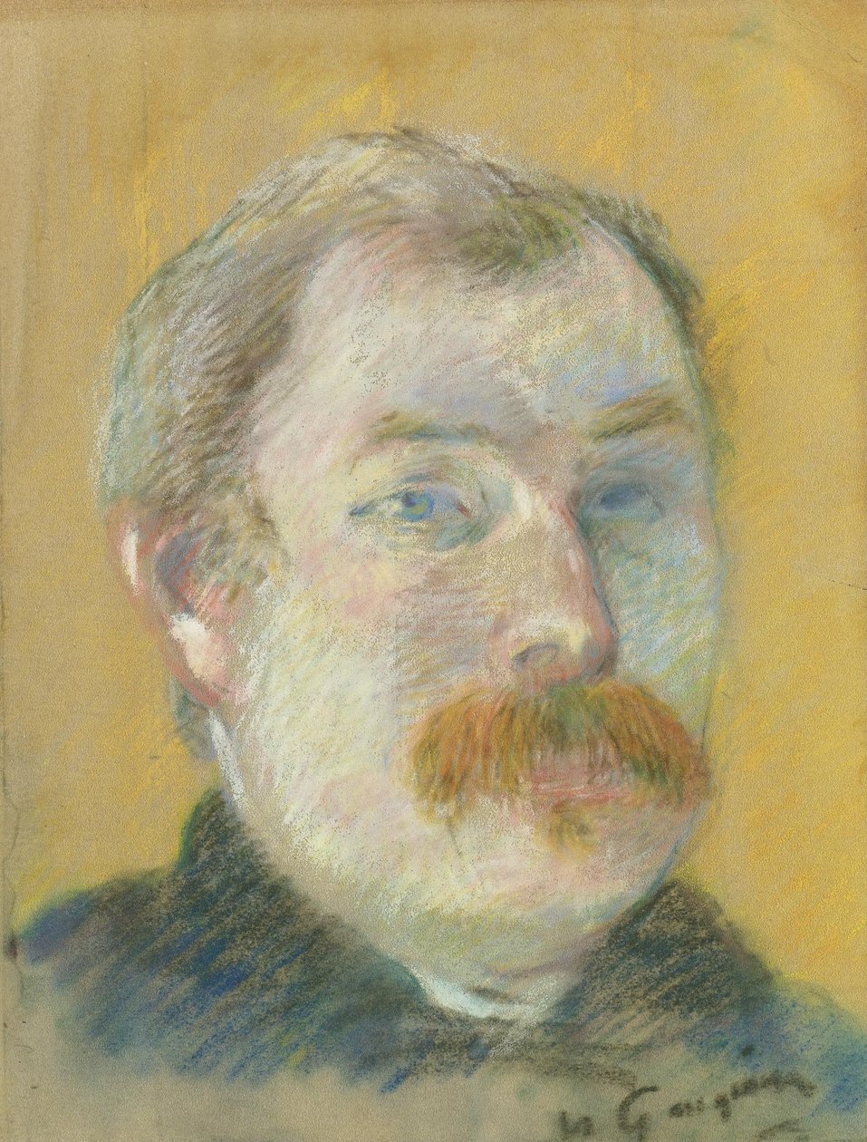 Franciául:  Lund portréja William Lund portréja alkotó: Paul Gauguin