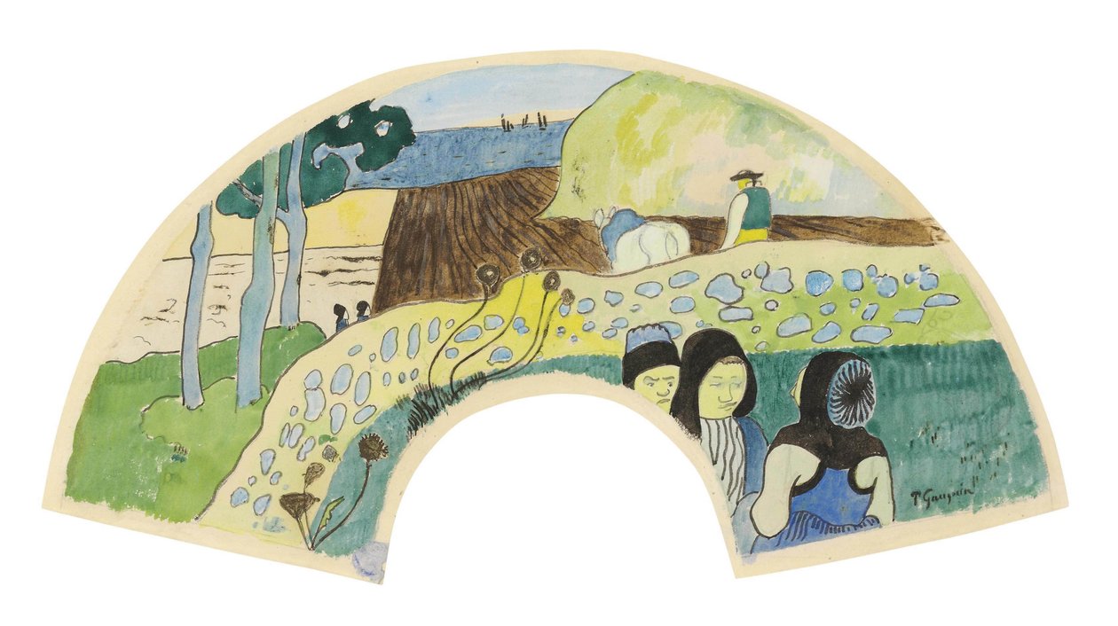 Francia: Scène bretonne alkotó: Paul Gauguin