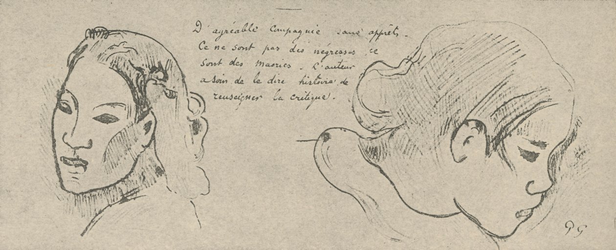 Jó társaság, semmi érzelem, 1936 alkotó: Paul Gauguin