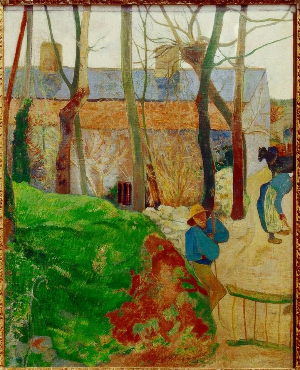 Házak Le Poulduban alkotó: Paul Gauguin