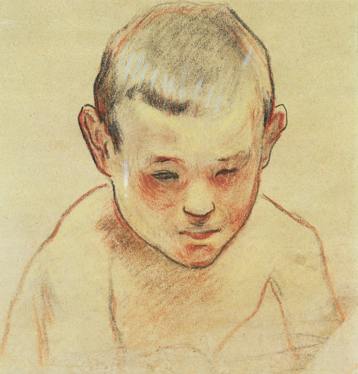 Egy fiú feje, 1886-88 körül alkotó: Paul Gauguin