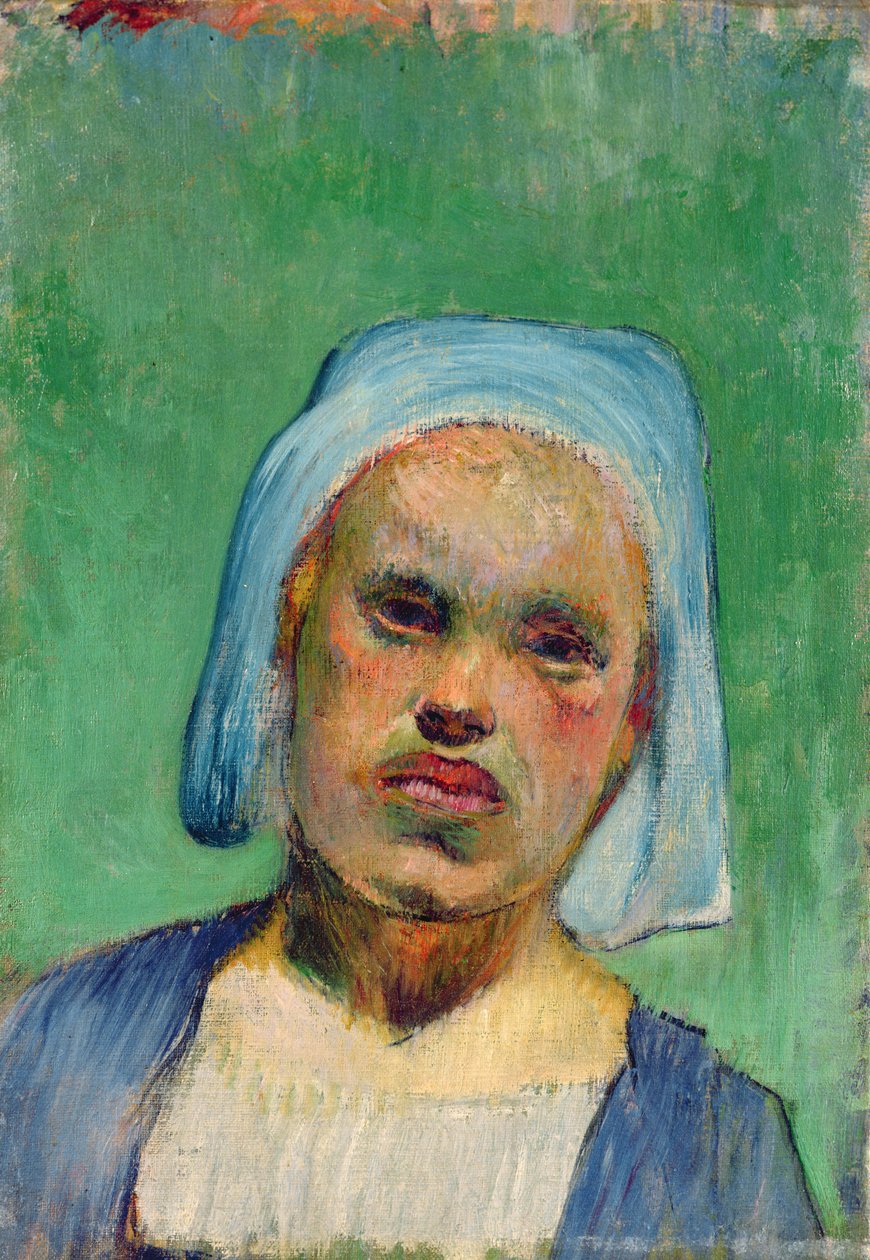 Egy breton feje alkotó: Paul Gauguin