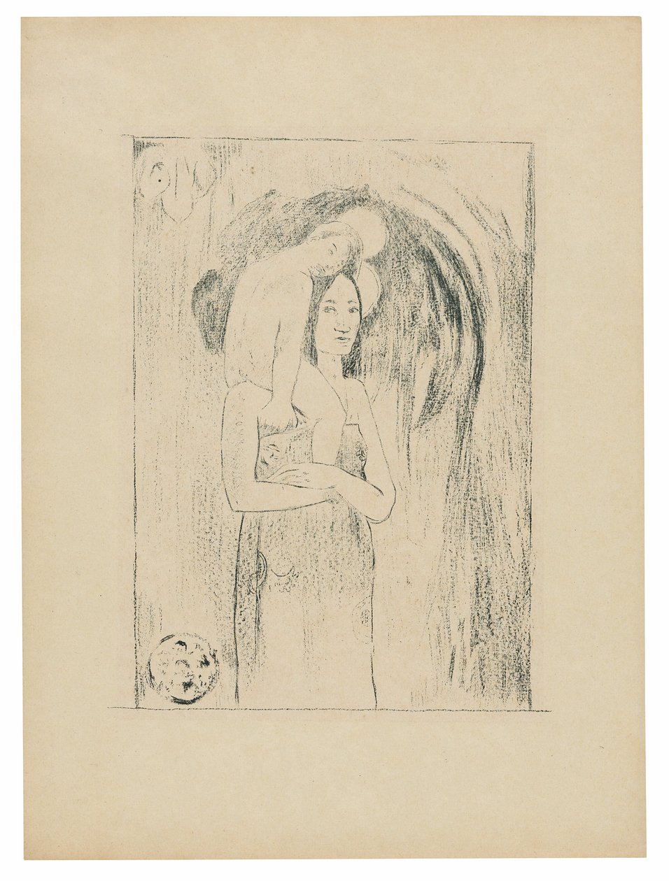 Üdvözlégy Mária alkotó: Paul Gauguin