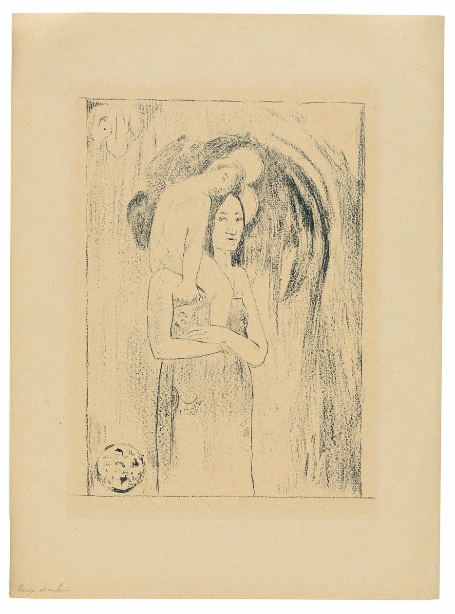 Üdvözlégy Mária alkotó: Paul Gauguin