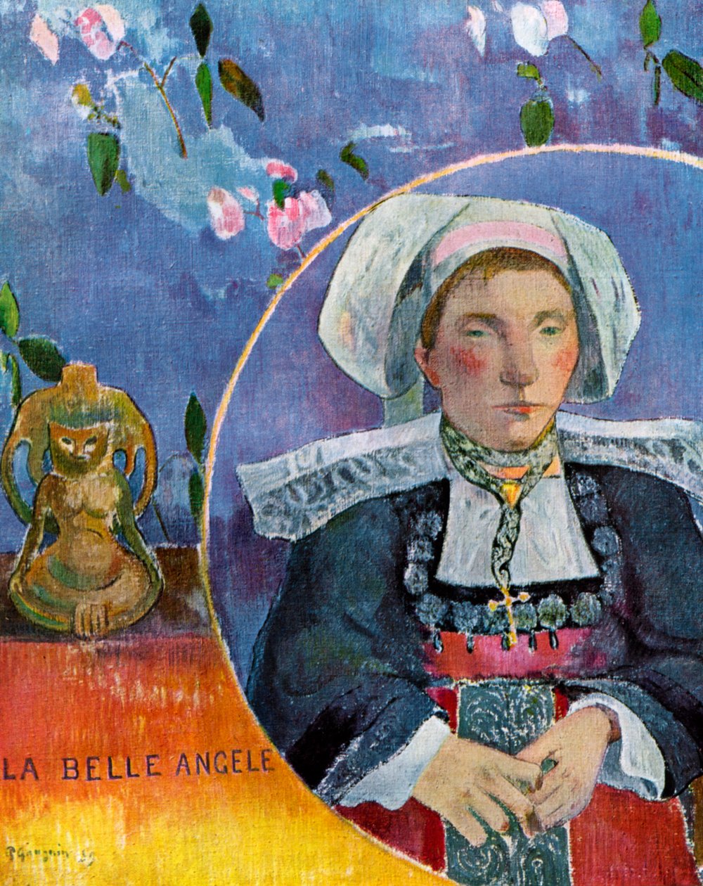 La Belle Angele, 1889-1939. alkotó: Paul Gauguin