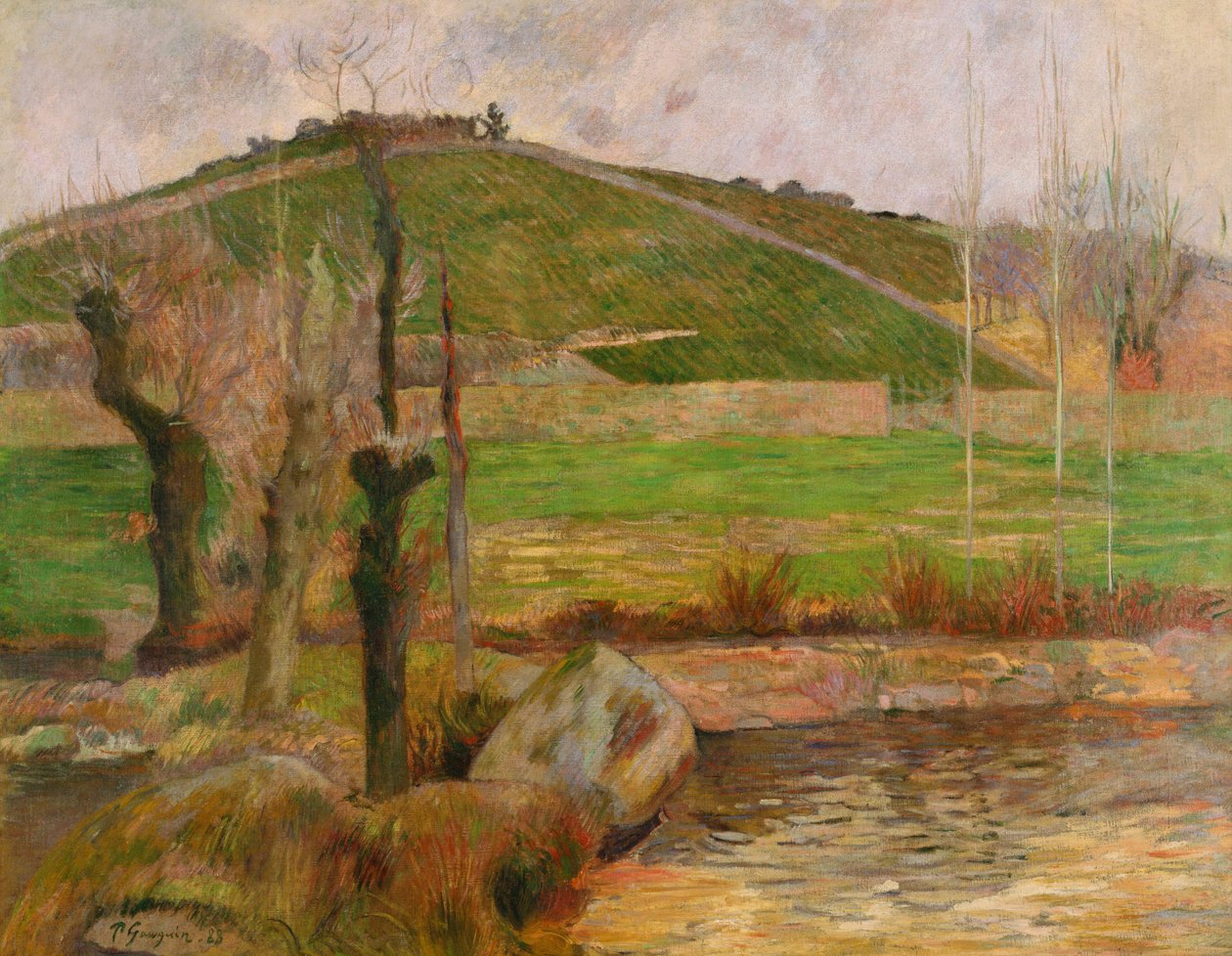 Táj Pont-Aven közelében alkotó: Paul Gauguin