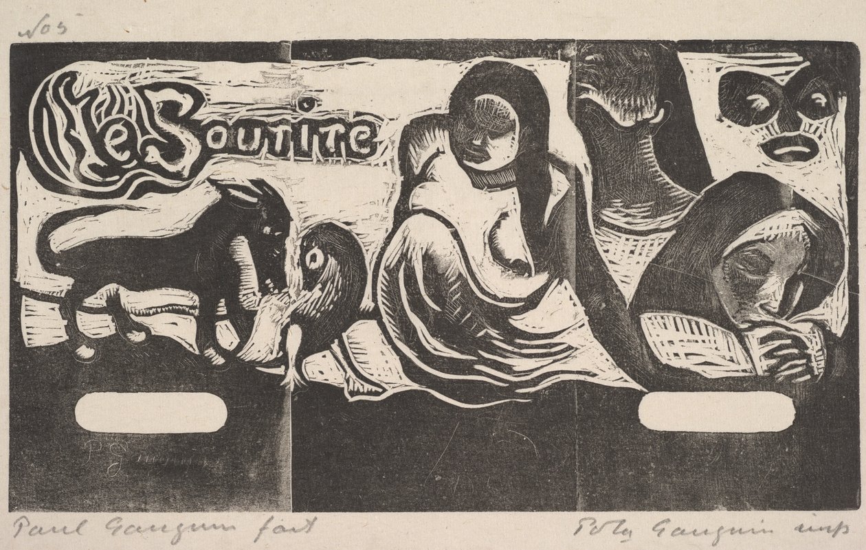 A mosoly, 1899. alkotó: Paul Gauguin