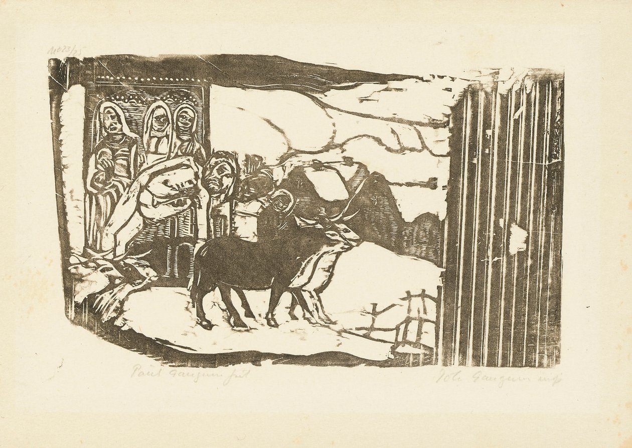 A breton kálvária, 1898-99 alkotó: Paul Gauguin