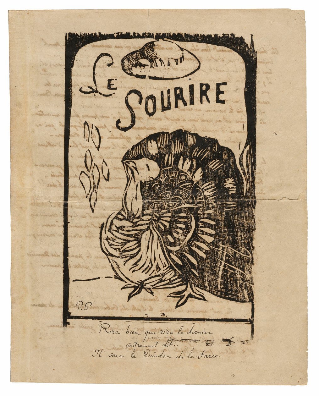The Smile: Wicked Journal, 1900. márc alkotó: Paul Gauguin