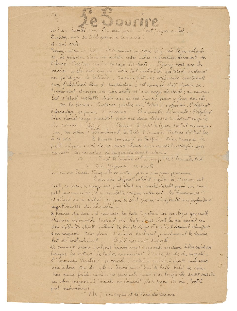 Le sourire: Journal sérieux, 1899. szeptember 19. alkotó: Paul Gauguin
