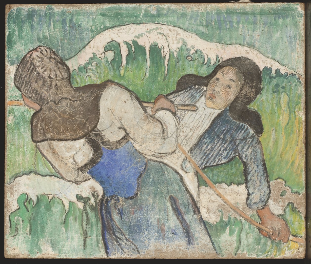 A goëmoni halásznők, 1888-90 körül alkotó: Paul Gauguin