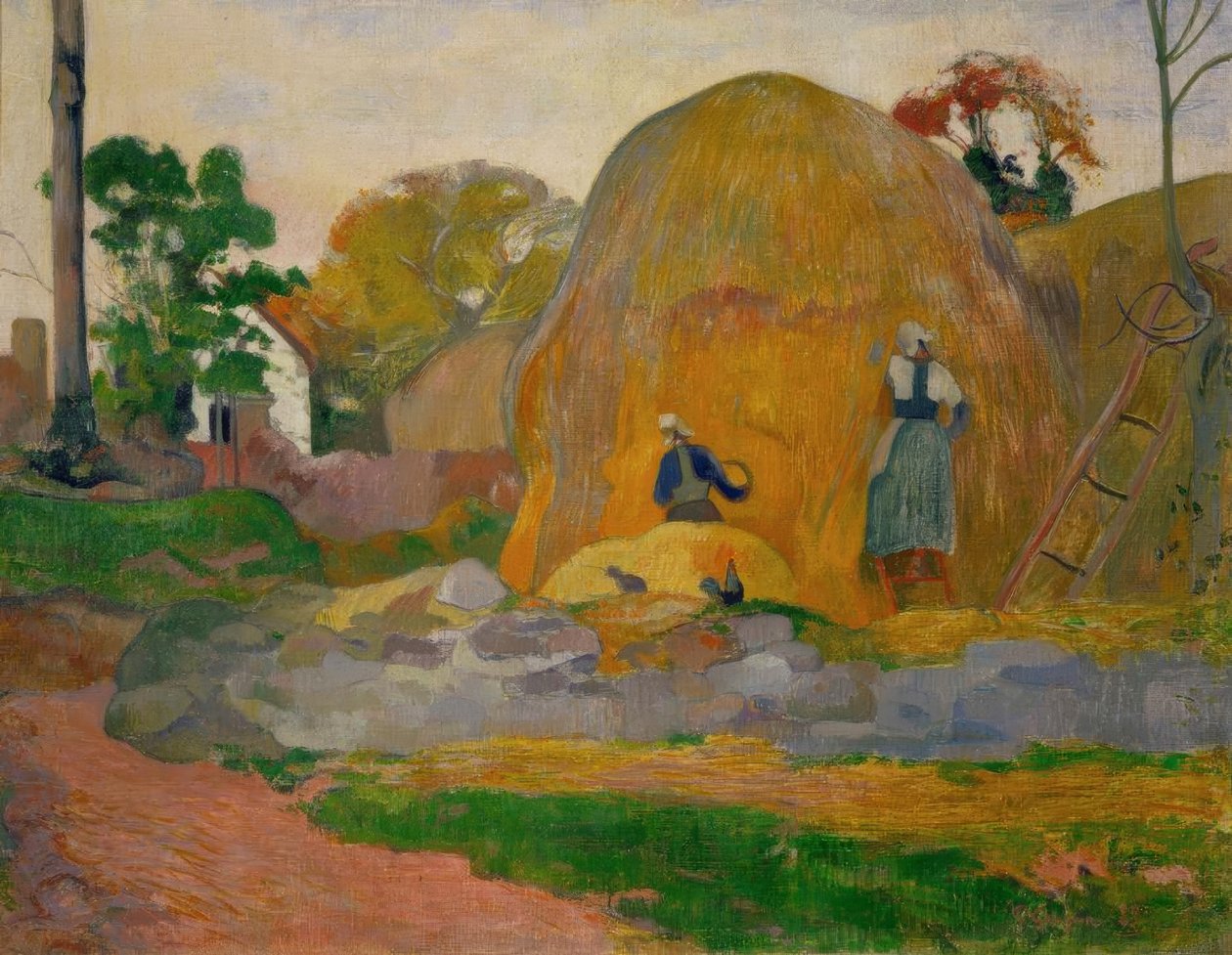 A sárga malomkövek vagy a szőke aratás alkotó: Paul Gauguin
