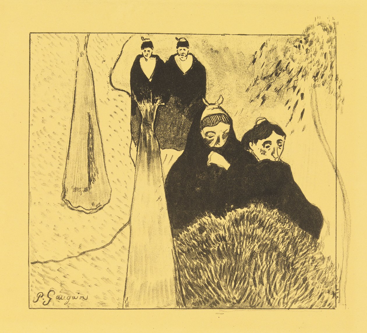 Die alten Jungfern alkotó: Paul Gauguin