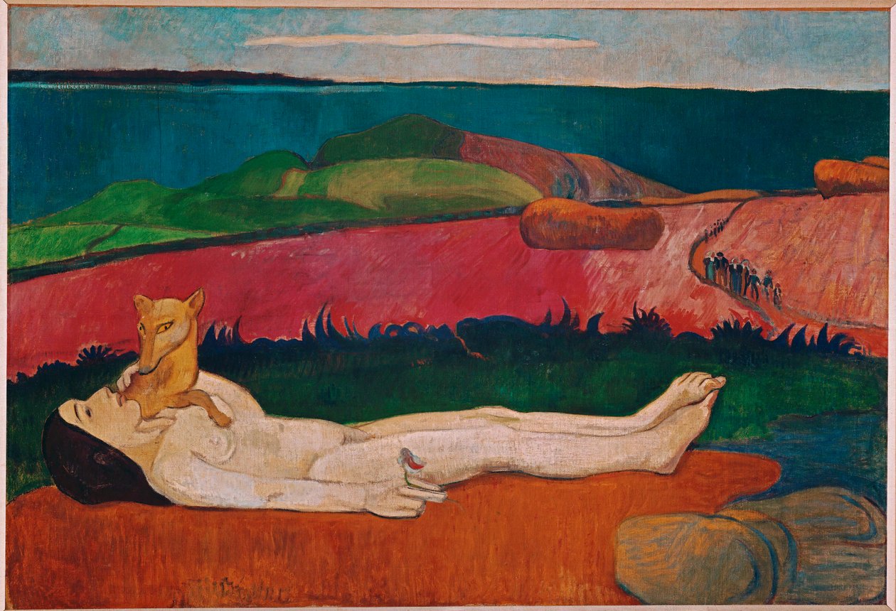 A szüzesség elvesztése (olaj, vászon) alkotó: Paul Gauguin