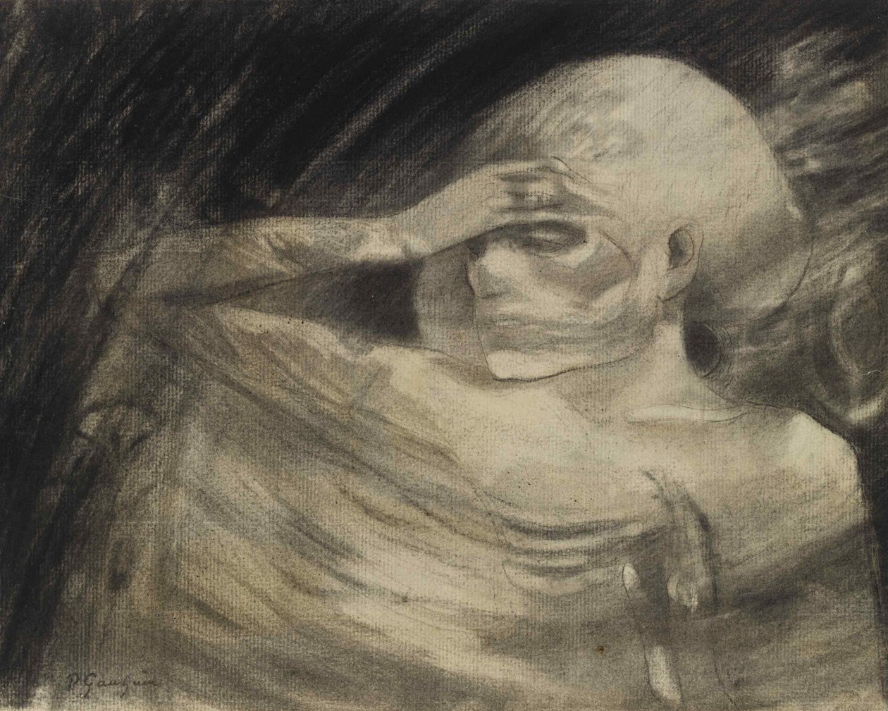 Madame La Mort, 1890-1891. alkotó: Paul Gauguin