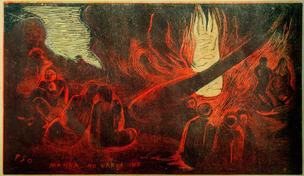 Melegség a gonosz szellemeknek alkotó: Paul Gauguin