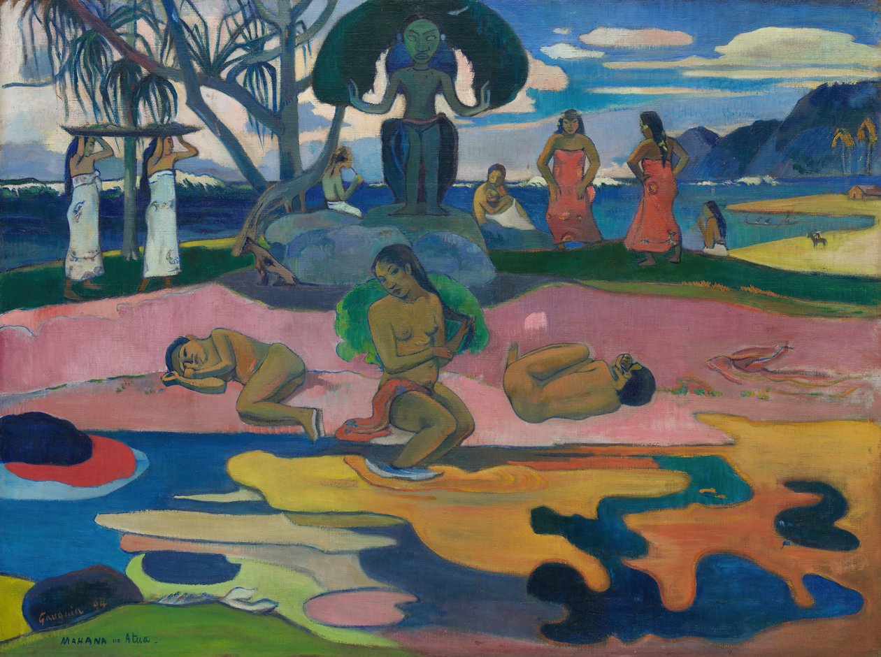 A Mahana kifizette az Isten napját, 1894-et. alkotó: Paul Gauguin