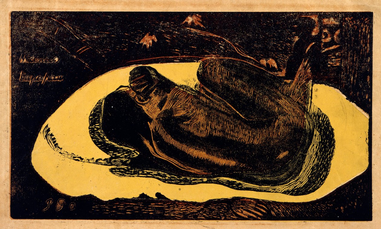 Manao Tupapau Holtak szelleme nézi, 1893-1894. alkotó: Paul Gauguin