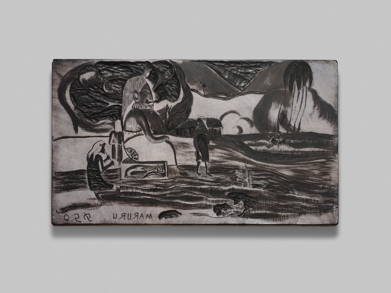 Maruru (hálaáldozatok), a Noa Noa sorozatból alkotó: Paul Gauguin