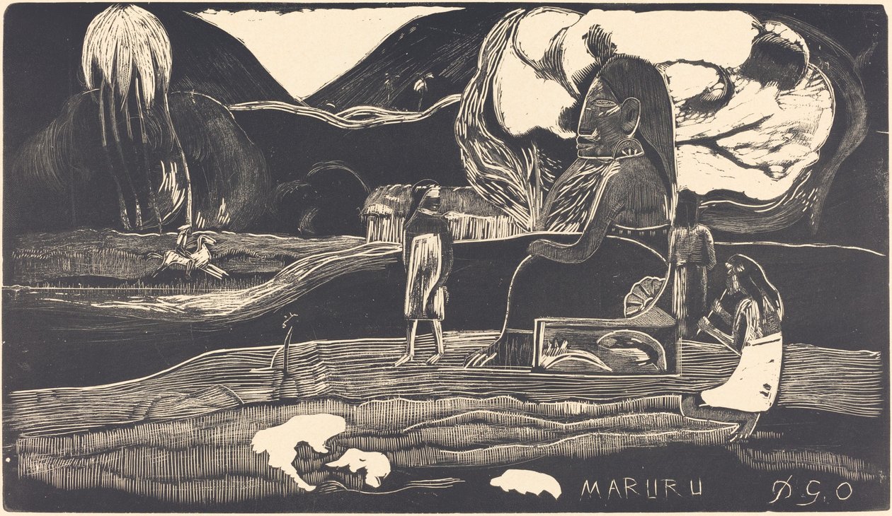 Maruru (Köszönöm) alkotó: Paul Gauguin