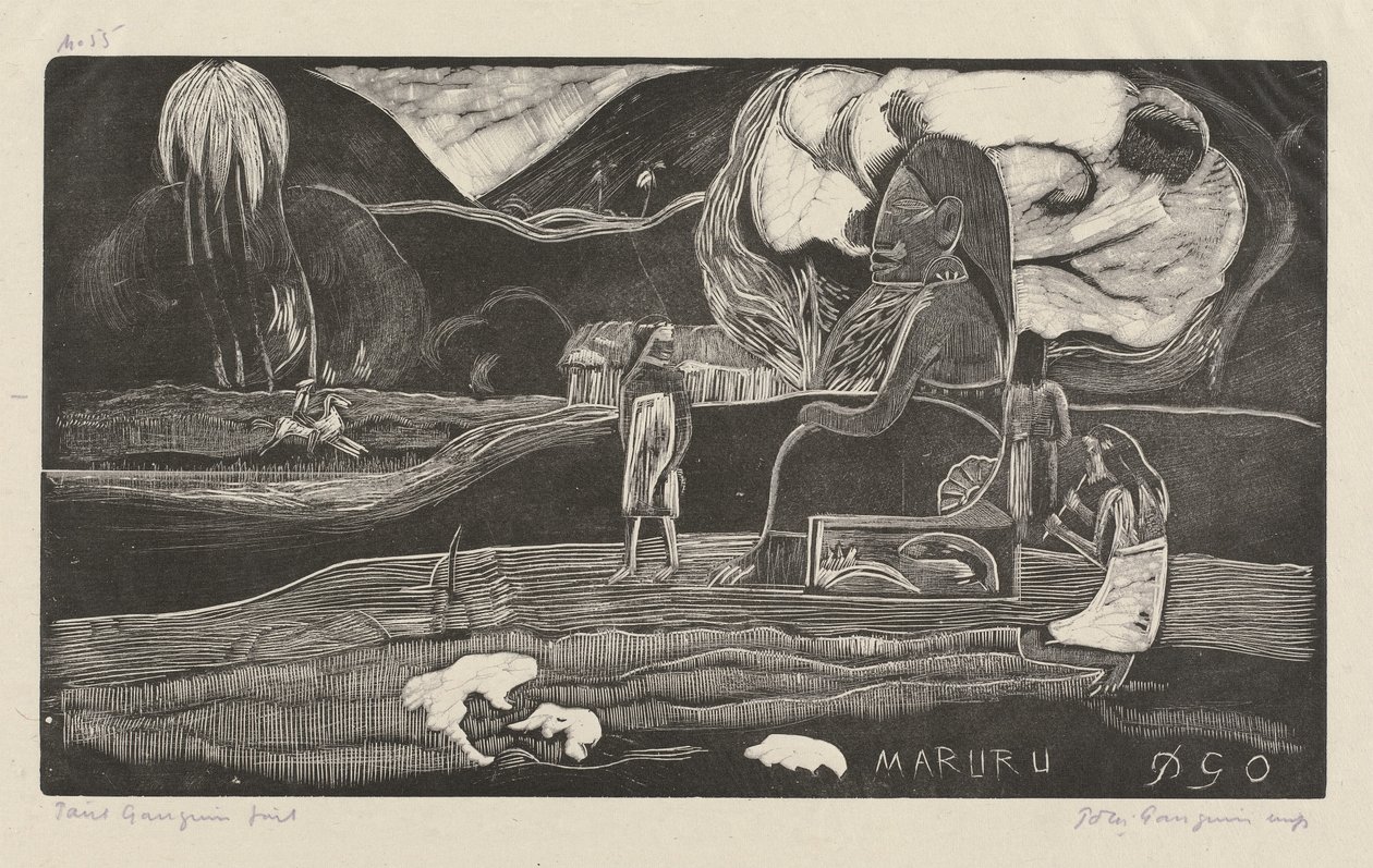 Maruru (Köszönöm) alkotó: Paul Gauguin