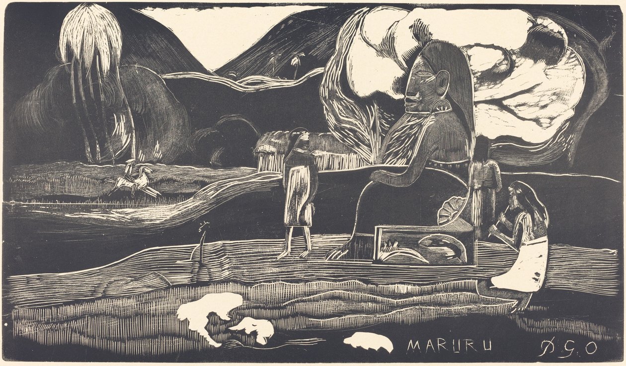 Maruru (Köszönöm) alkotó: Paul Gauguin