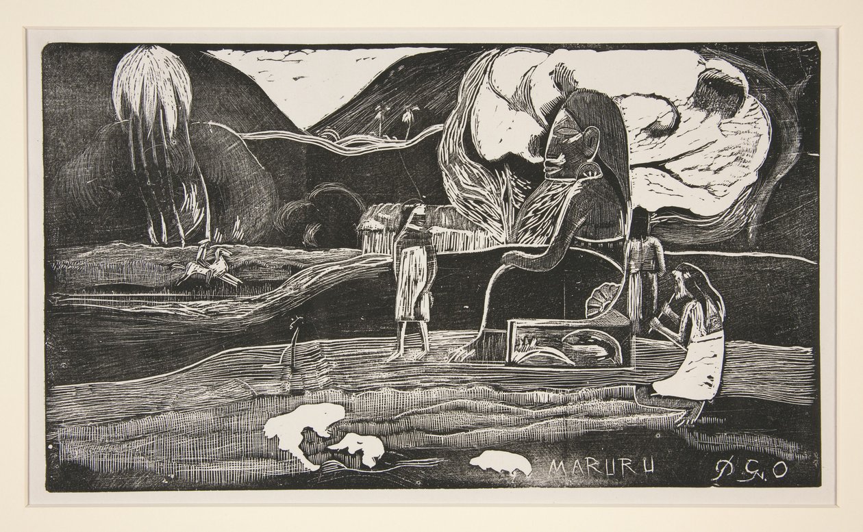 Maruru; Merci – Hálának ajándéka alkotó: Paul Gauguin