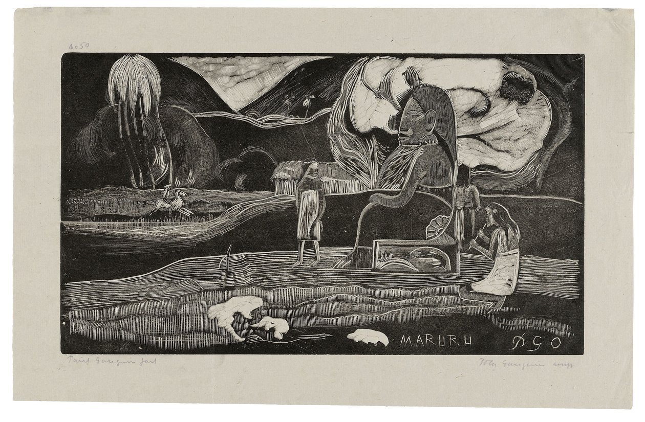 Maruru, Hálaáldozatok, Noa Noától, 1894 alkotó: Paul Gauguin