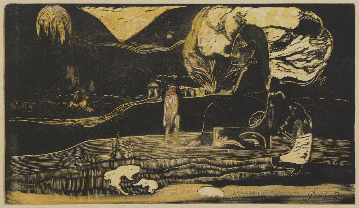 Maruru: Köszönöm, 1891. április – szept. 1893 alkotó: Paul Gauguin