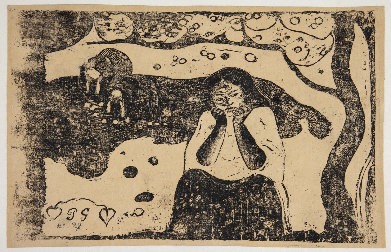 Emberi nyomorúságok. alkotó: Paul Gauguin