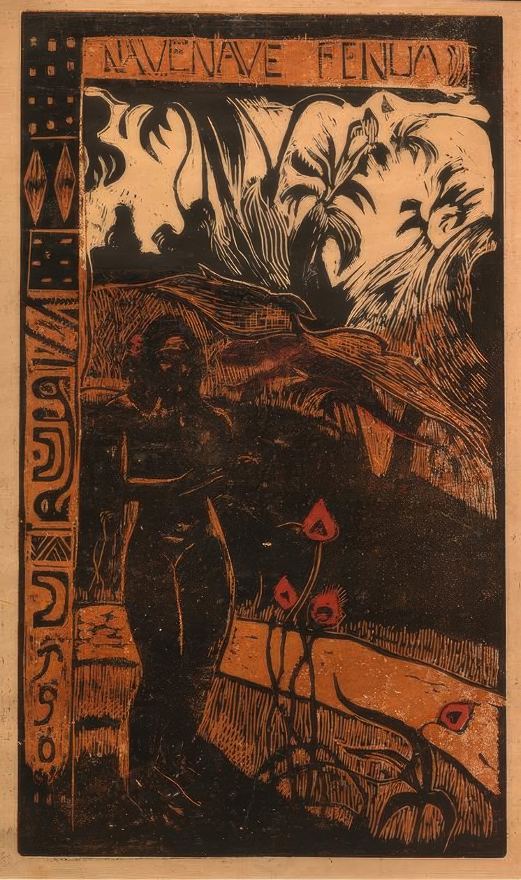 Nave Nave Fenua alkotó: Paul Gauguin