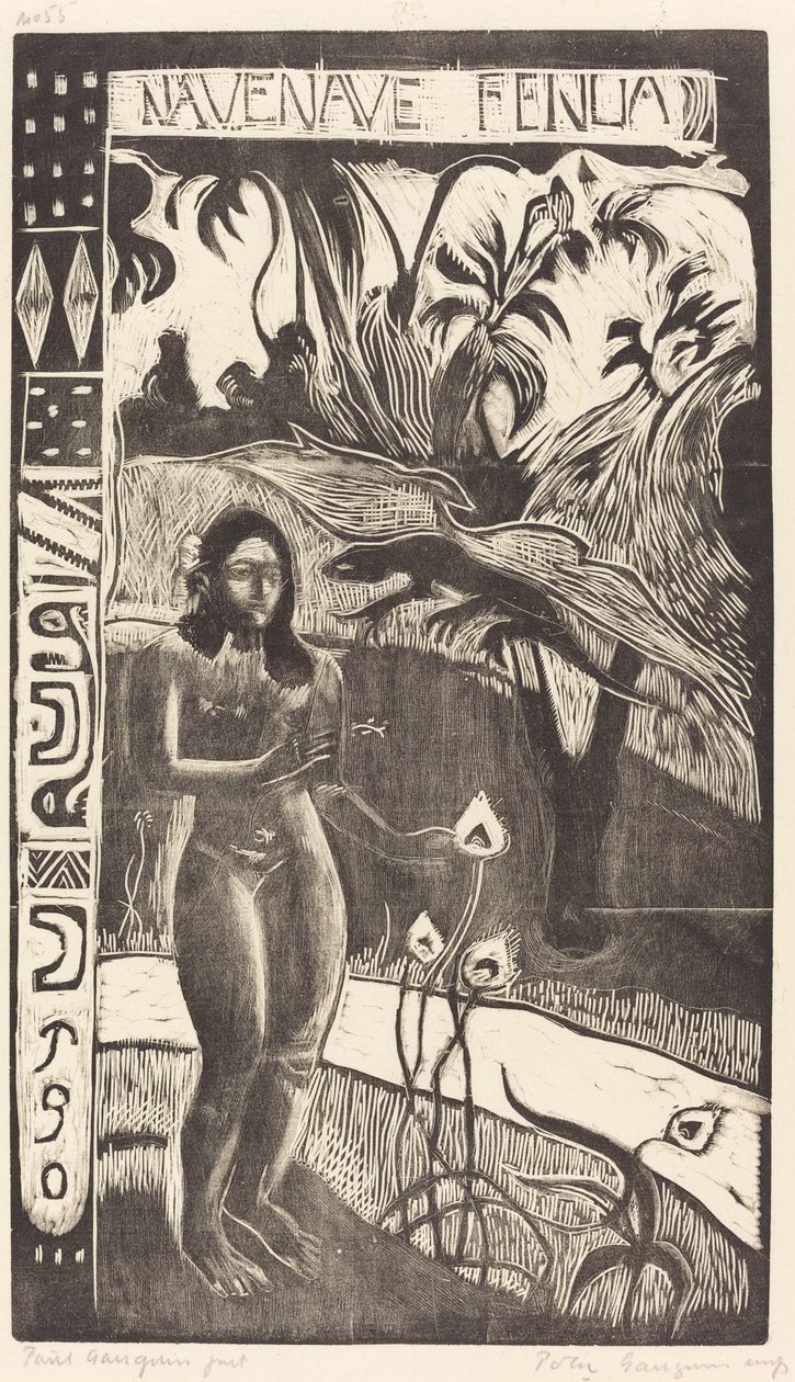 Nave Nave Fenua Delightful Land, 18941895. alkotó: Paul Gauguin