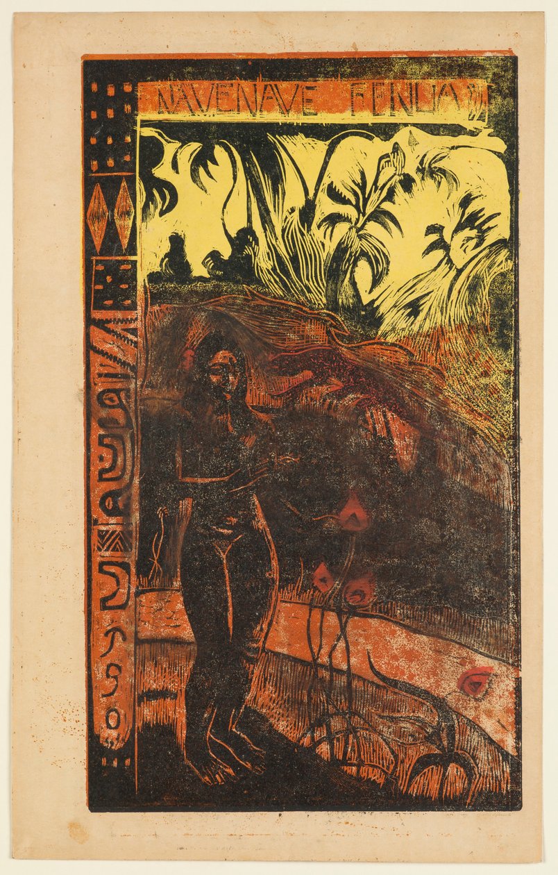 Nave Nave Fenua, a "Noa Noa" sorozatból alkotó: Paul Gauguin