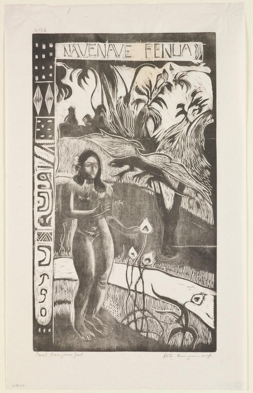 Nave Nave Fenua, a "Noa Noa" sorozatból alkotó: Paul Gauguin