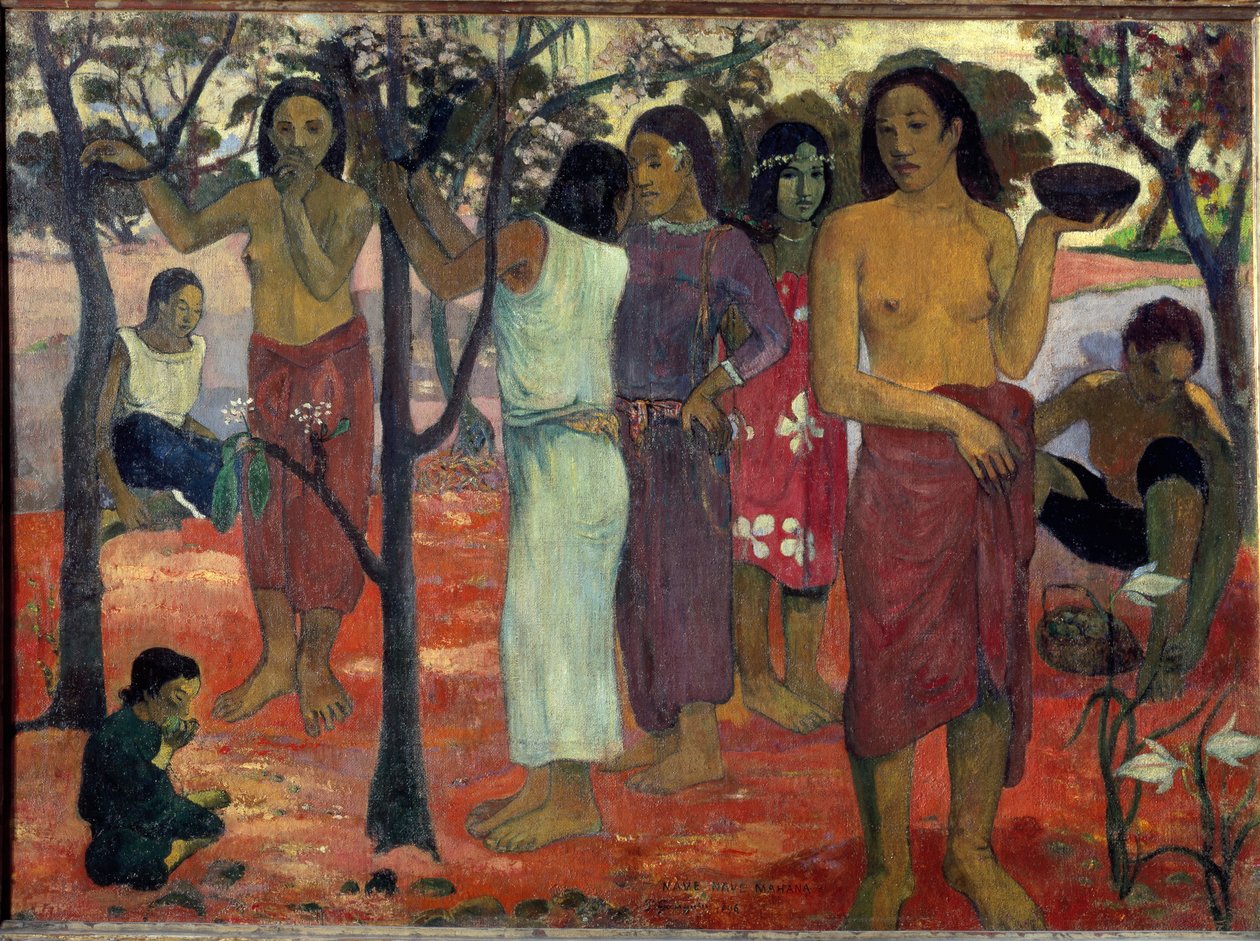 Nave Nave Mahana alkotó: Paul Gauguin