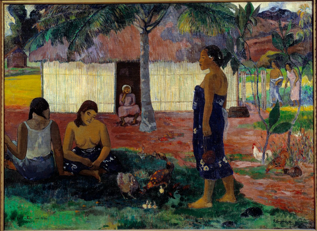 Miért vagy dühös? alkotó: Paul Gauguin