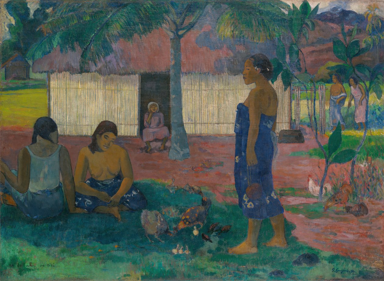 Miért vagy dühös Miért haragszol, 1896. alkotó: Paul Gauguin