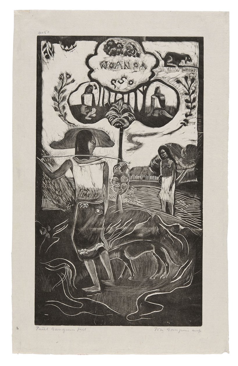 Noa Noa (Fragrant), a Noa Noa Suite-ból alkotó: Paul Gauguin