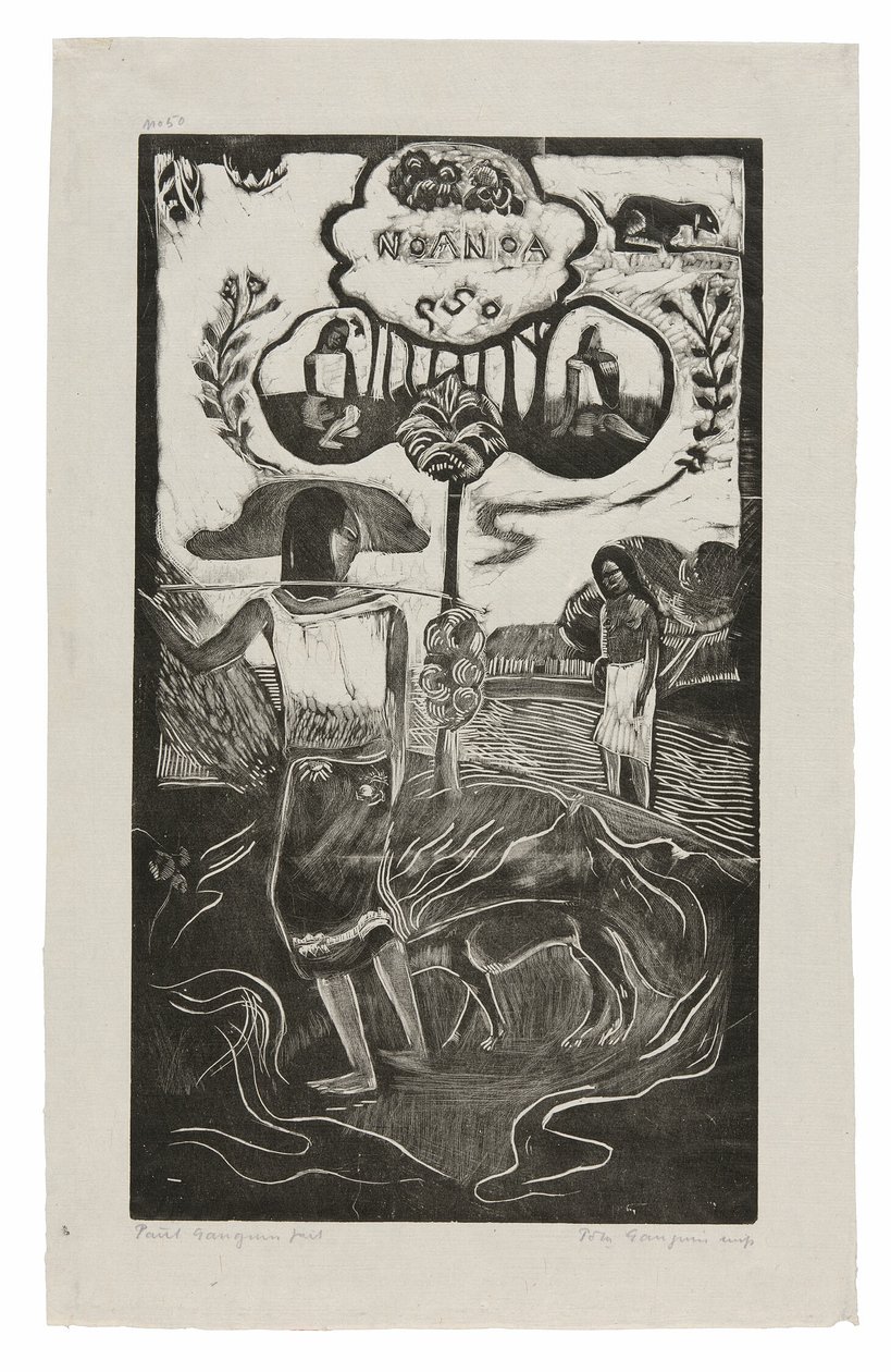 Noa Noa (Fragrant), a Noa Noa Suite-ból alkotó: Paul Gauguin