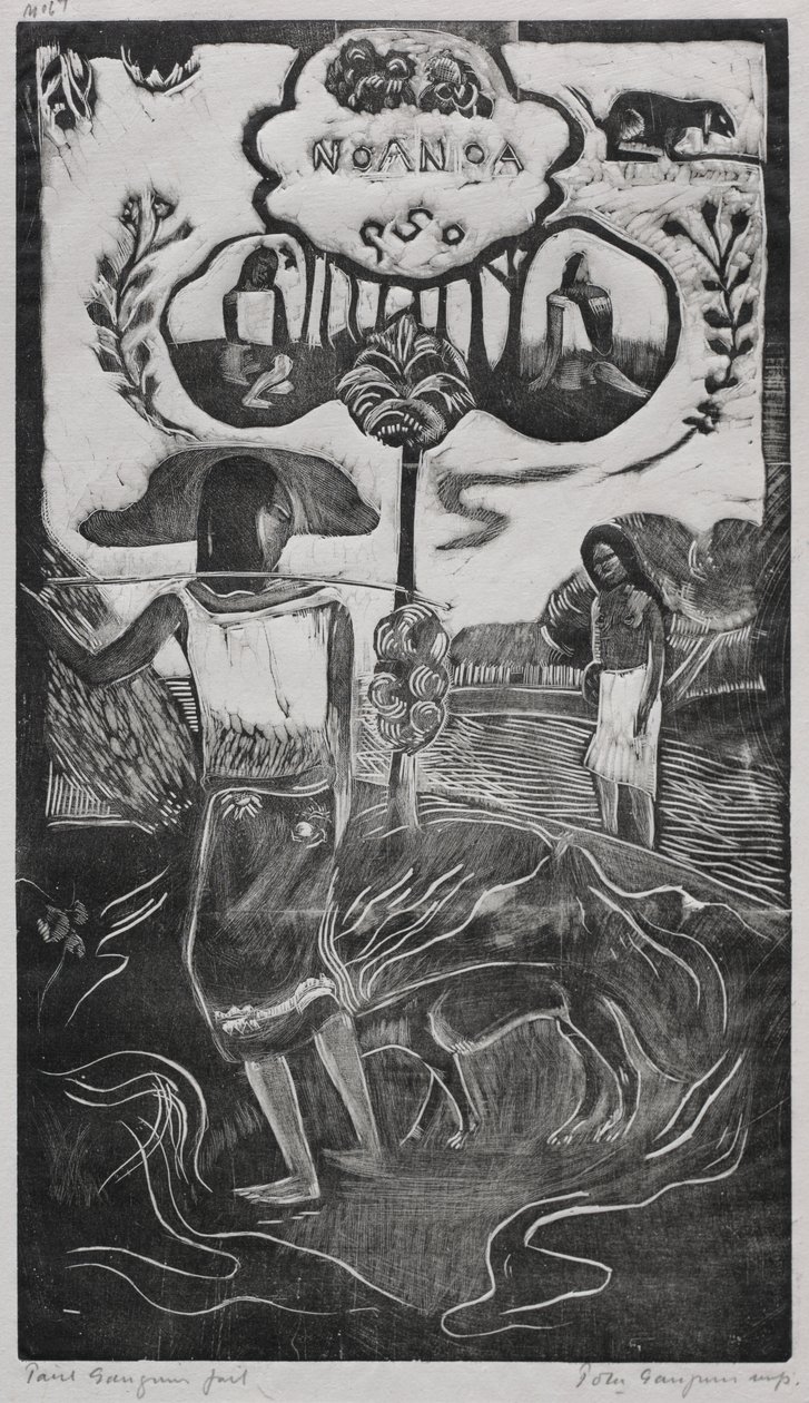 Noa Noa: Noa Noa (illatos illat) alkotó: Paul Gauguin