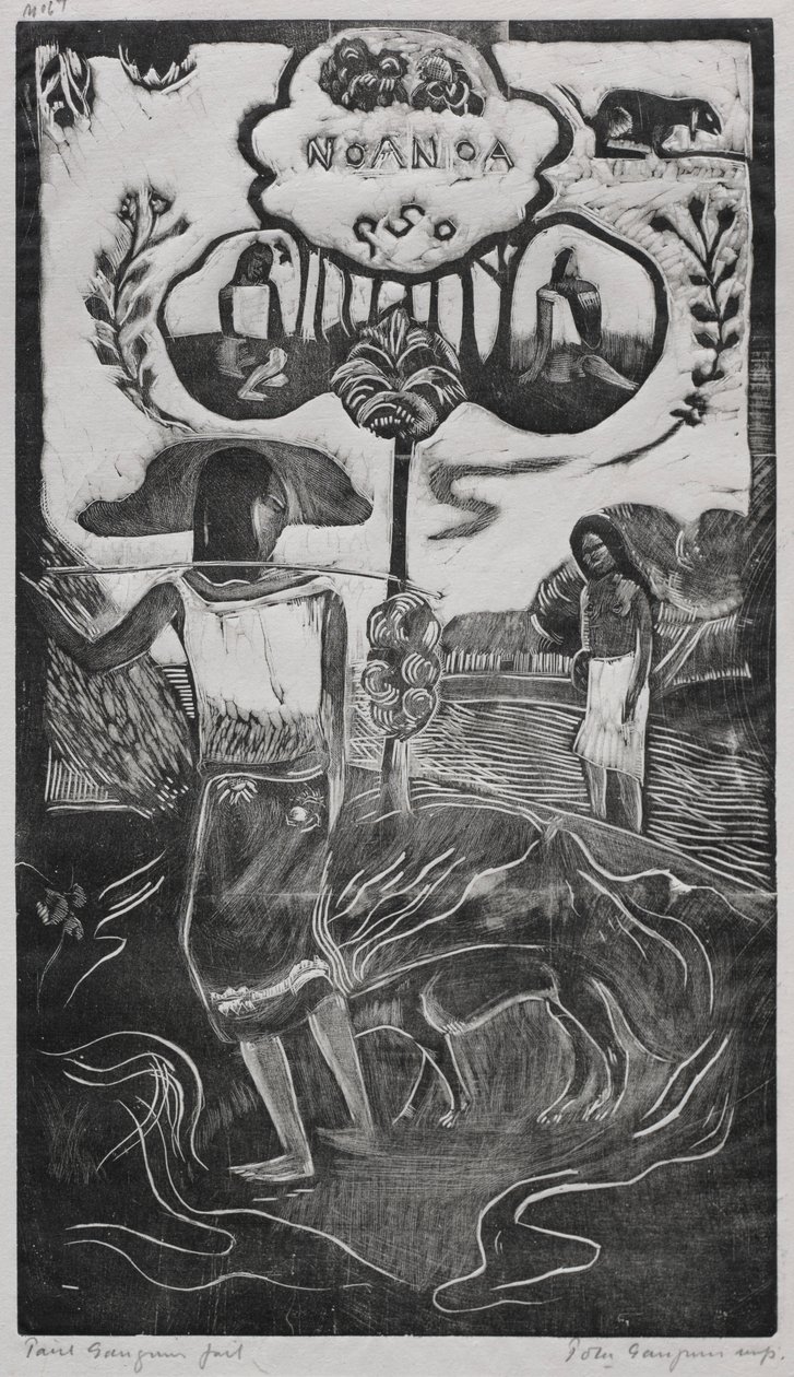 Noa Noa: Noa Noa illatos illat, 1893 -94. alkotó: Paul Gauguin