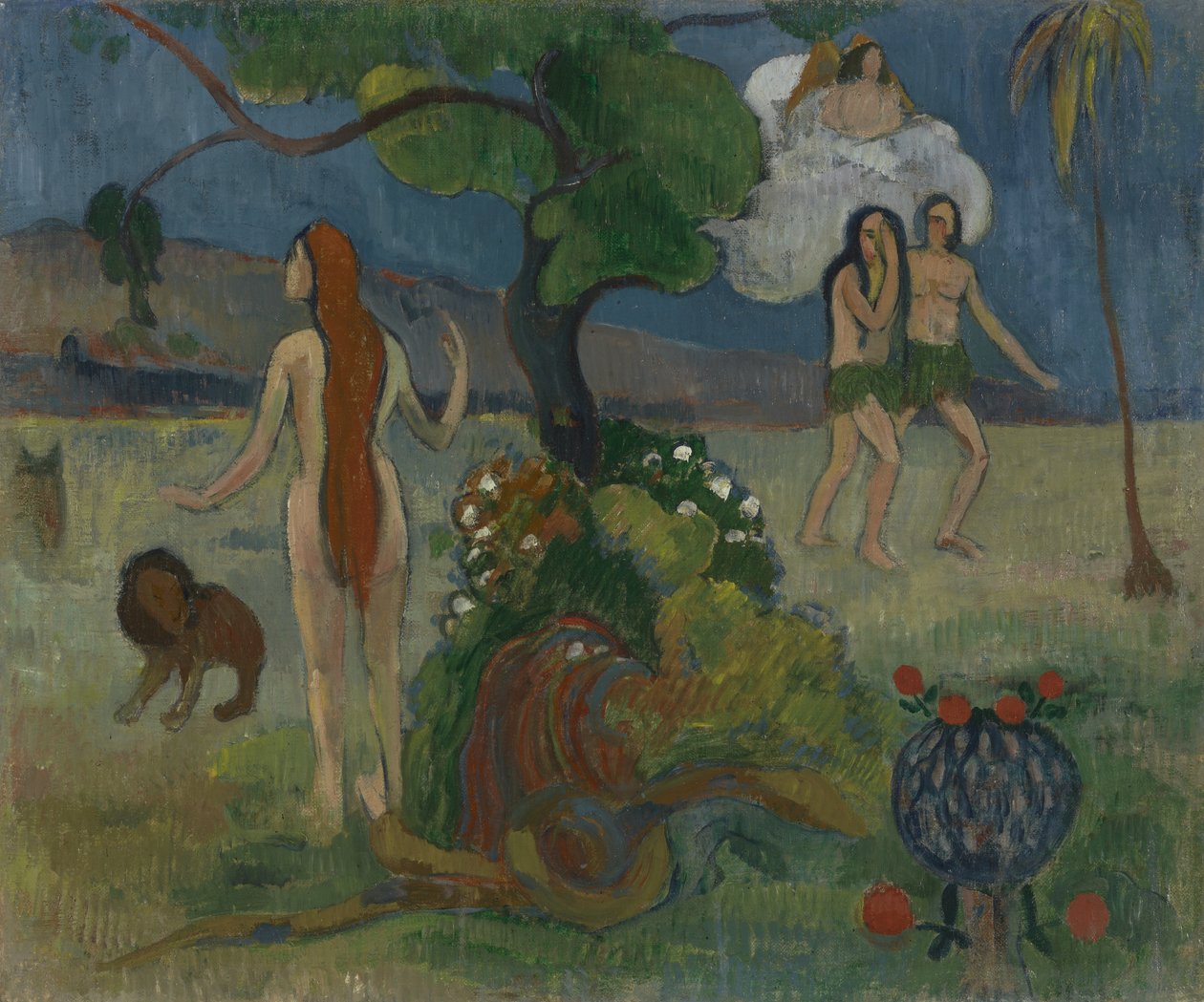 Elveszett paradicsom, 1890 körül (olaj, vászon) alkotó: Paul Gauguin