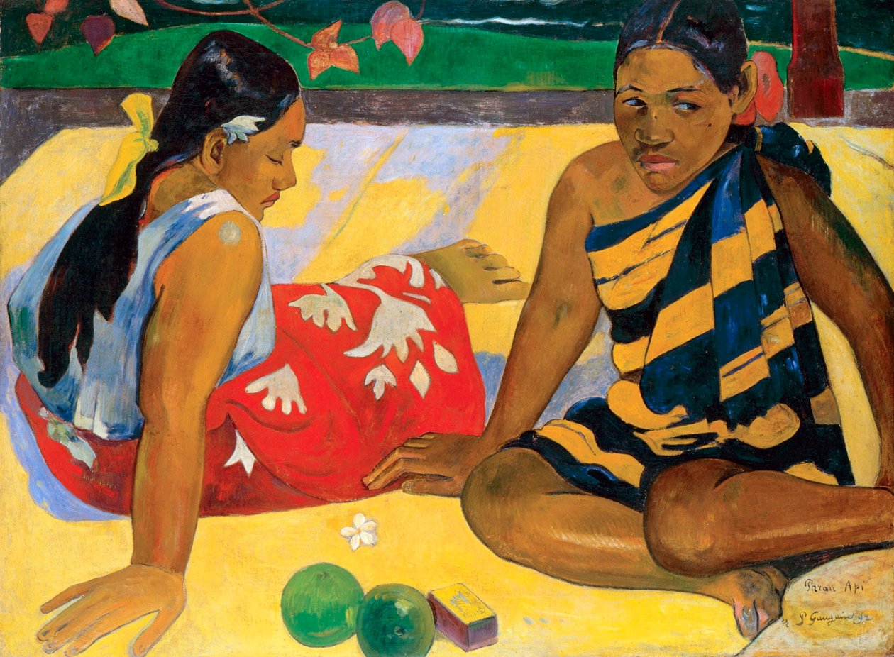 Tűzijáték. Újdonságok, 1892 alkotó: Paul Gauguin