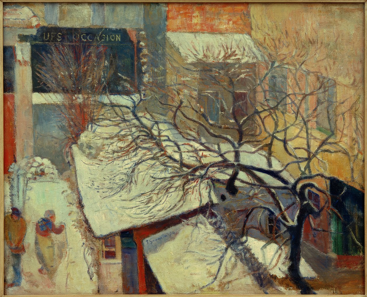 Párizs a hó alatt alkotó: Paul Gauguin